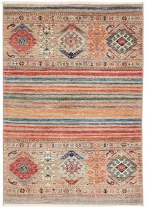 Tappeto Istintia Geometrico Beige Rosso 84x117 Cm