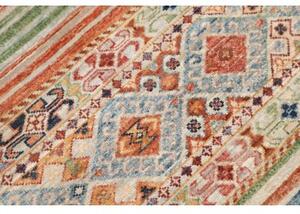 Tappeto Istintia Geometrico Beige Rosso Mattone 81x124 Cm