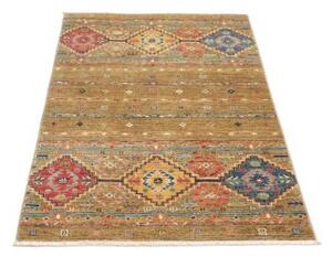 Tappeto Istintia Geometrico Marrone Multicolore 79x124 Cm