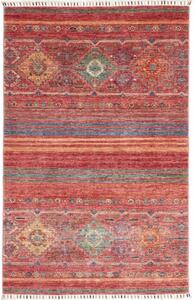 Tappeto Istintia Geometrico Rosso Mattone Blu 99x150 Cm