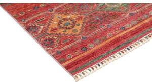 Tappeto Istintia Geometrico Rosso Mattone Blu 99x150 Cm