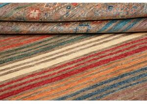 Tappeto Istintia Geometrico Marrone Blu Petrolio 170x234 Cm