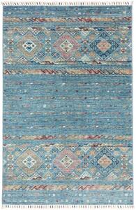 Tappeto Istintia Geometrico Blu Azzurro Beige 99x150 Cm