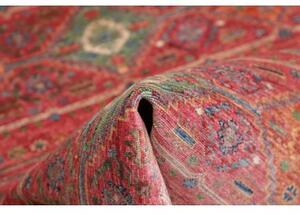 Tappeto Istintia Geometrico Rosso Mattone Blu 99x150 Cm