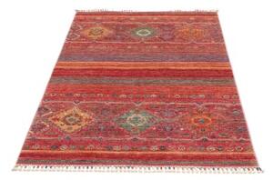 Tappeto Istintia Geometrico Rosso Mattone Blu 99x150 Cm