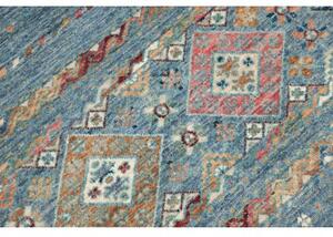 Tappeto Istintia Geometrico Blu Azzurro Beige 99x150 Cm