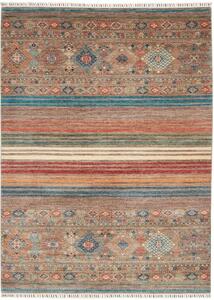 Tappeto Istintia Geometrico Marrone Blu Petrolio 170x234 Cm