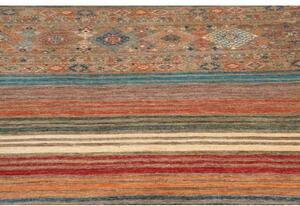 Tappeto Istintia Geometrico Marrone Blu Petrolio 170x234 Cm