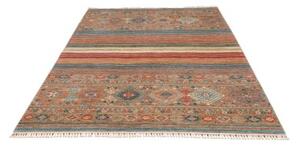 Tappeto Istintia Geometrico Marrone Blu Petrolio 170x234 Cm