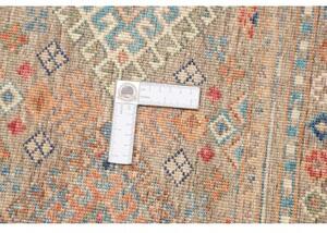 Tappeto Istintia Geometrico Marrone Blu Petrolio 170x234 Cm