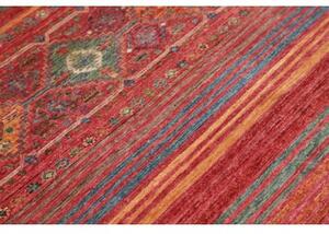 Tappeto Istintia Geometrico Rosso Mattone Blu 99x150 Cm