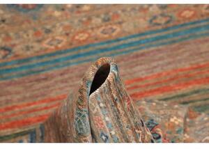 Tappeto Istintia Geometrico Marrone Blu Petrolio 170x234 Cm