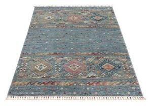 Tappeto Istintia Geometrico Blu Azzurro Beige 99x150 Cm