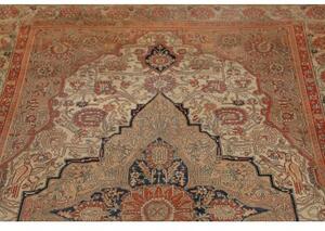 Tappeto Antik Stilizzato Beige Rosso 130x220 Cm