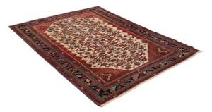 Tappeto Antik Stilizzato Rosso Mattone Avorio 140x185 Cm