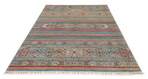 Tappeto Istintia Geometrico Blu Arancione 168x239 Cm