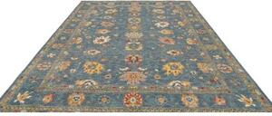Tappeto Zigler Fine Floreale Blu Beige 248x317 Cm