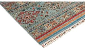 Tappeto Istintia Geometrico Blu Arancione 168x239 Cm