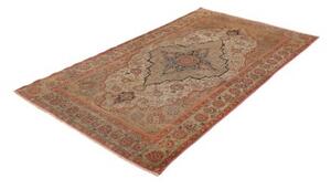 Tappeto Antik Stilizzato Beige Rosso 130x220 Cm