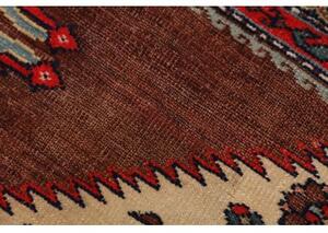 Tappeto Antik Stilizzato Rosso Mattone Avorio 140x185 Cm