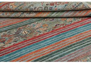 Tappeto Istintia Geometrico Blu Arancione 168x239 Cm