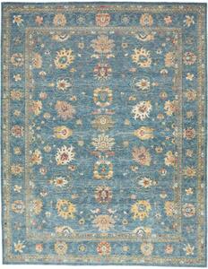 Tappeto Zigler Fine Floreale Blu Beige 248x317 Cm