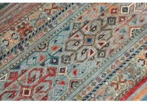 Tappeto Istintia Geometrico Blu Arancione 168x239 Cm