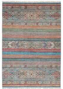 Tappeto Istintia Geometrico Blu Arancione 168x239 Cm