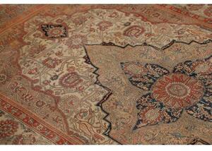 Tappeto Antik Stilizzato Beige Rosso 130x220 Cm