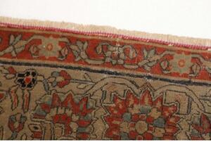 Tappeto Antik Stilizzato Beige Rosso 130x220 Cm