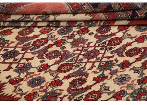 Tappeto Antik Stilizzato Rosso Mattone Avorio 140x185 Cm