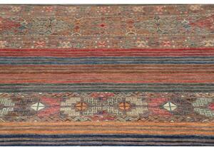 Tappeto Istintia Geometrico Grigio Rosso Ruggine 168x239 Cm