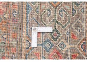 Tappeto Istintia Geometrico Grigio Rosso Ruggine 168x239 Cm