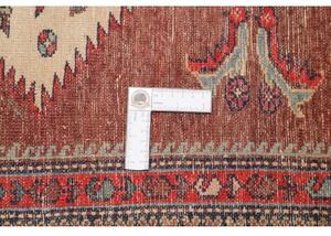 Tappeto Antik Stilizzato Rosso Mattone Avorio 140x185 Cm