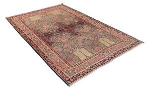 Tappeto Antik Floreale Rosso Scuro Avorio 138x206 Cm