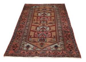 Tappeto Antik Stilizzato Rosso Mattone Azzurro 109x190 Cm