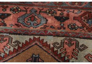 Tappeto Antik Stilizzato Rosso Mattone Azzurro 109x190 Cm