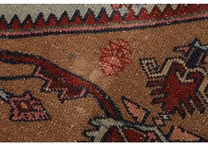 Tappeto Antik Stilizzato Rosso Mattone Azzurro 109x190 Cm