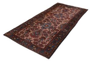 Tappeto Antik Medaglione Floreale Rosa Blu 106x197 Cm