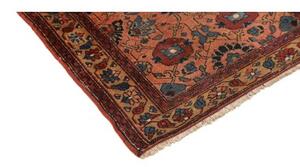 Tappeto Antik Stilizzato Mattone Blu Scuro Corsia 80x290 Cm