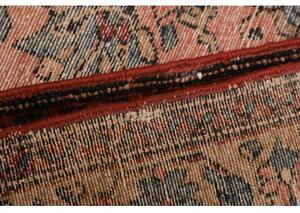 Tappeto Antik Stilizzato Mattone Blu Scuro Corsia 80x290 Cm