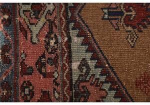 Tappeto Antik Stilizzato Rosso Mattone Azzurro 109x190 Cm
