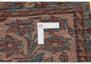 Tappeto Antik Medaglione Floreale Rosa Blu 106x197 Cm