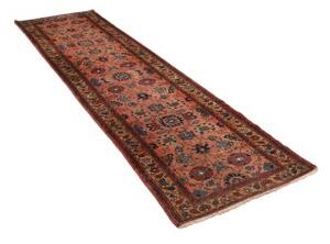 Tappeto Antik Stilizzato Mattone Blu Scuro Corsia 80x290 Cm