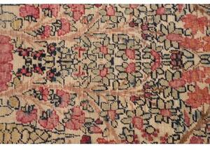 Tappeto Antik Floreale Rosso Scuro Avorio 138x206 Cm