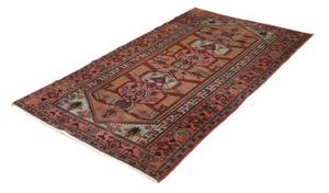 Tappeto Antik Stilizzato Rosso Mattone Azzurro 109x190 Cm