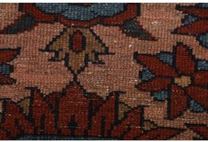 Tappeto Antik Medaglione Floreale Rosa Blu 106x197 Cm