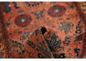 Tappeto Antik Stilizzato Mattone Blu Scuro Corsia 80x290 Cm