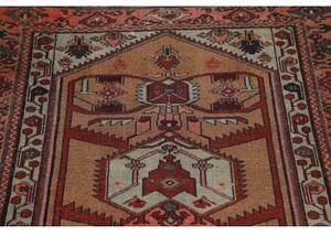 Tappeto Antik Stilizzato Rosso Mattone Azzurro 109x190 Cm