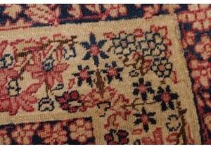 Tappeto Antik Floreale Rosso Scuro Avorio 138x206 Cm